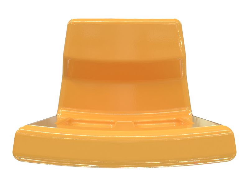 Накладка с изогнутой пятой