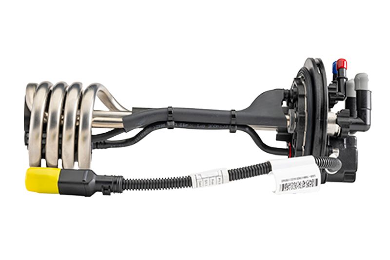 Коллектор жидкости для выхлопных систем дизельных двигателей