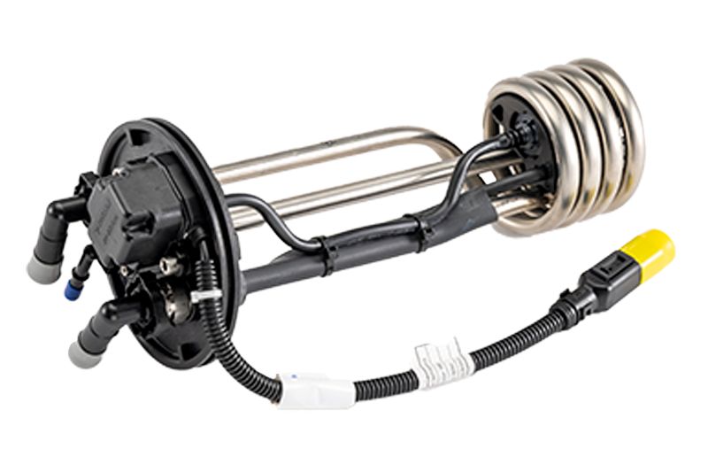 Коллектор жидкости для выхлопных систем дизельных двигателей