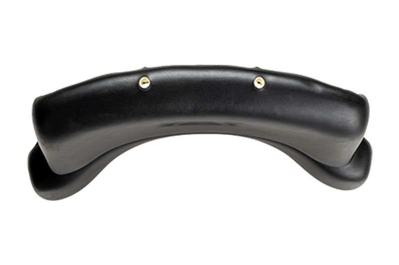 Виниловая подушка спинки сиденья оператора, черная