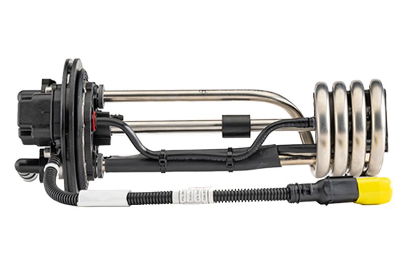 Коллектор жидкости для выхлопных систем дизельных двигателей