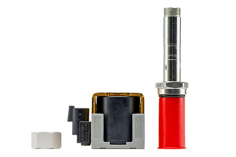 Электромагнитный клапан длиной 123 мм