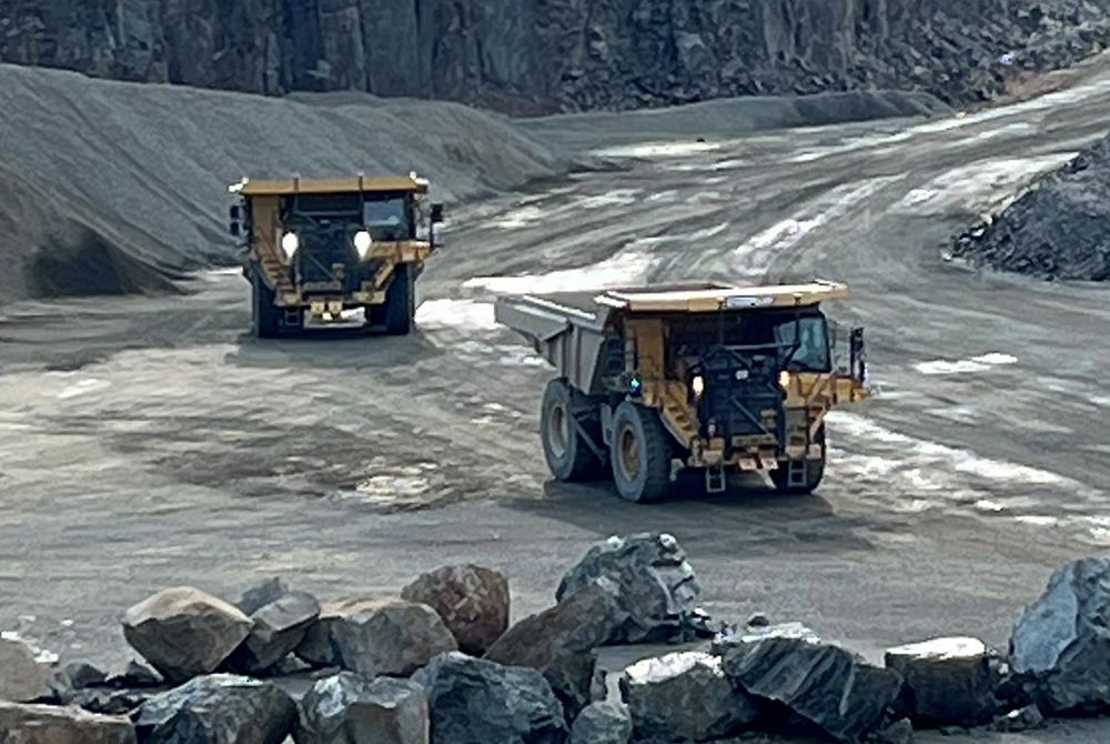 Caterpillar Caterpillar Future Technology Advancements at Luck Stone Quarry