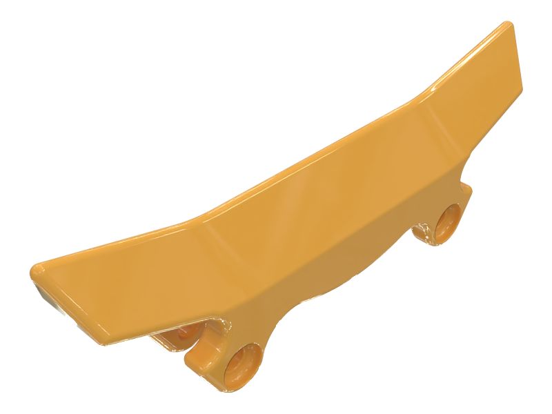 Защитная пластина боковой поверхности ковша