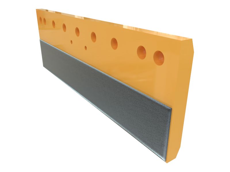 Режущая кромка рычага длиной 1216,8 мм