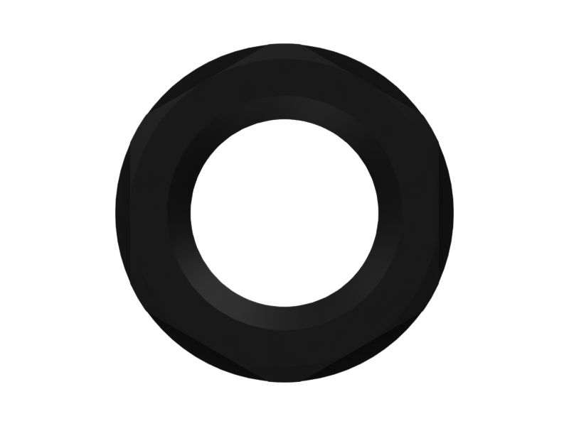 M12 Plastic Locknut