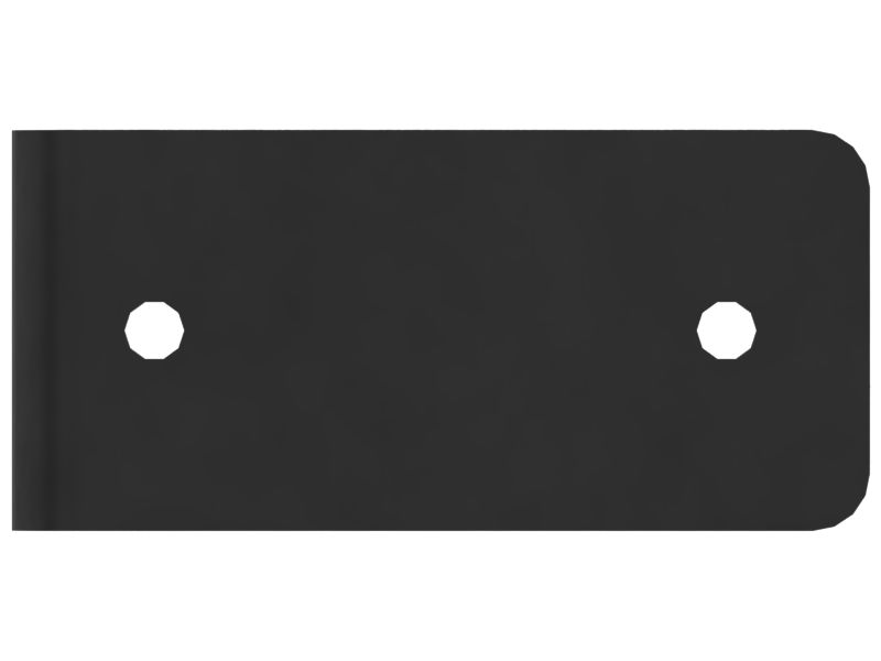 5mm Thick Lubrication Fitting Mounting Bracket