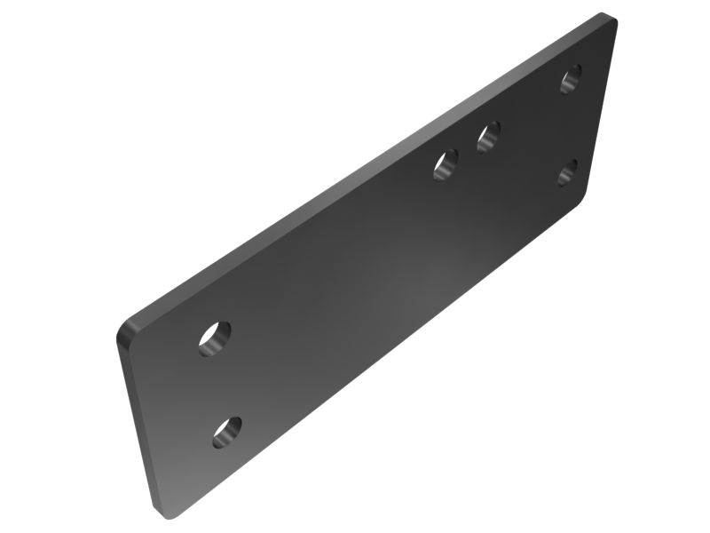 645-4139: Quick Coupler Solenoid Valve Mount Plate