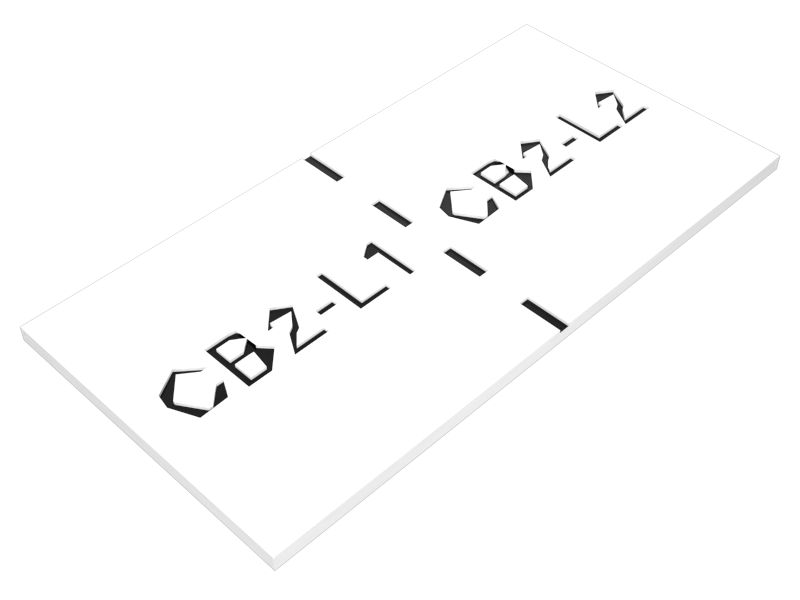 603-3714: Circuit Breaker Identification Film