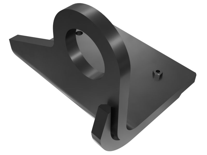651-0796: Bucket Linkage Cylinder Guard Support 6510796 Caterpillar