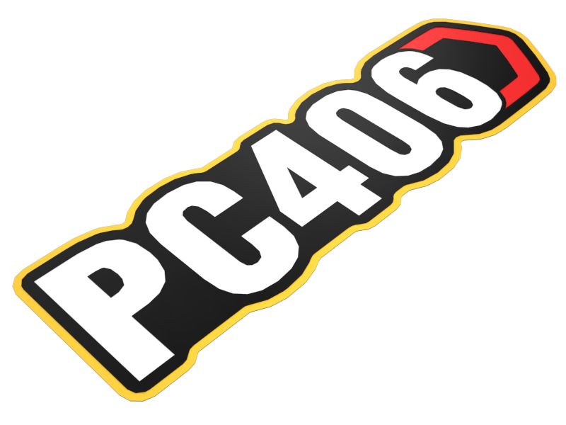 576-4331: PC406 Machine Model Identification Film