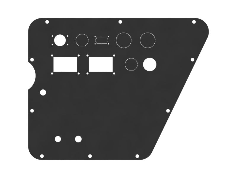 624-4390: 3mm Thick Cabin Cover Plate 6244390 购买