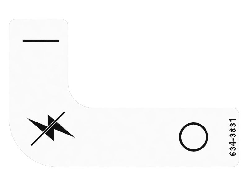 Control Panel Identification Film