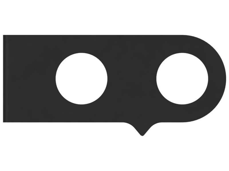 Tilt Cylinder Hoses Support Plate