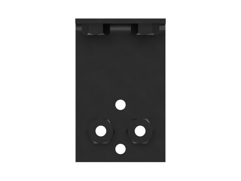 Hydraulic Oil Cooler Enclosure Mounting Bracket
