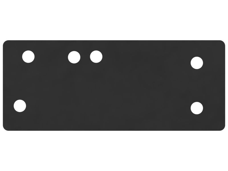 Quick Coupler Solenoid Valve Mount Plate