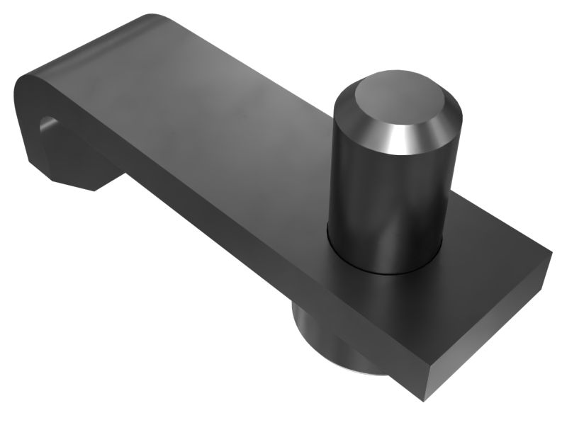 649-7511: Operator Cabin Suspension Seat Support Plate