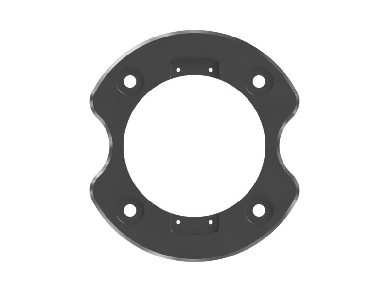 296mm Inner Diameter Rotor Shaft Hub Plate