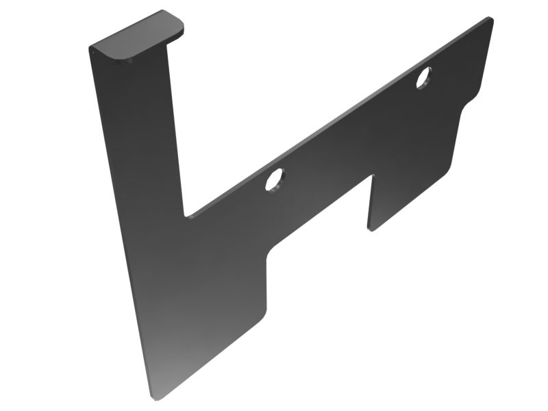 580-5932: 2mm Thick Exhaust Heat Shield