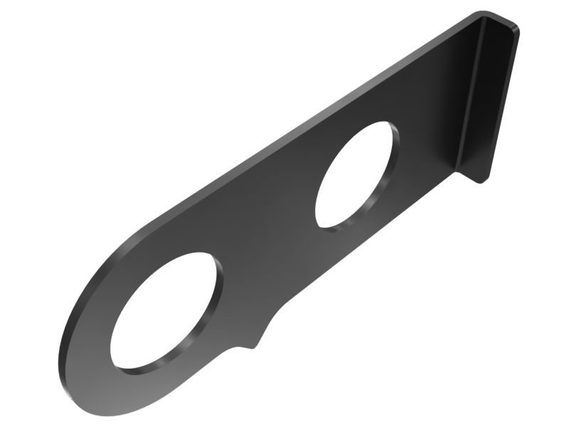 639-1556: Tilt Cylinder Hoses Support Plate