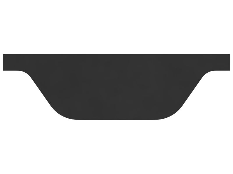 654-6399: 12mm Thick Mast Guide Plate | CATCorp