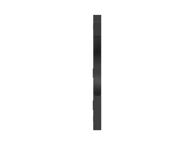 35mm Thick Sound Suppression Rear Panel
