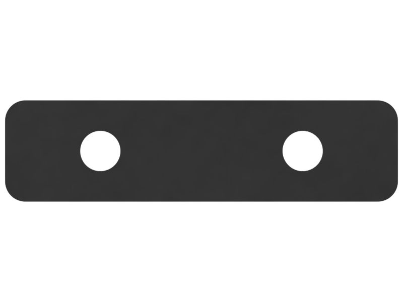 Roading Fender Bracket Spacer Plate