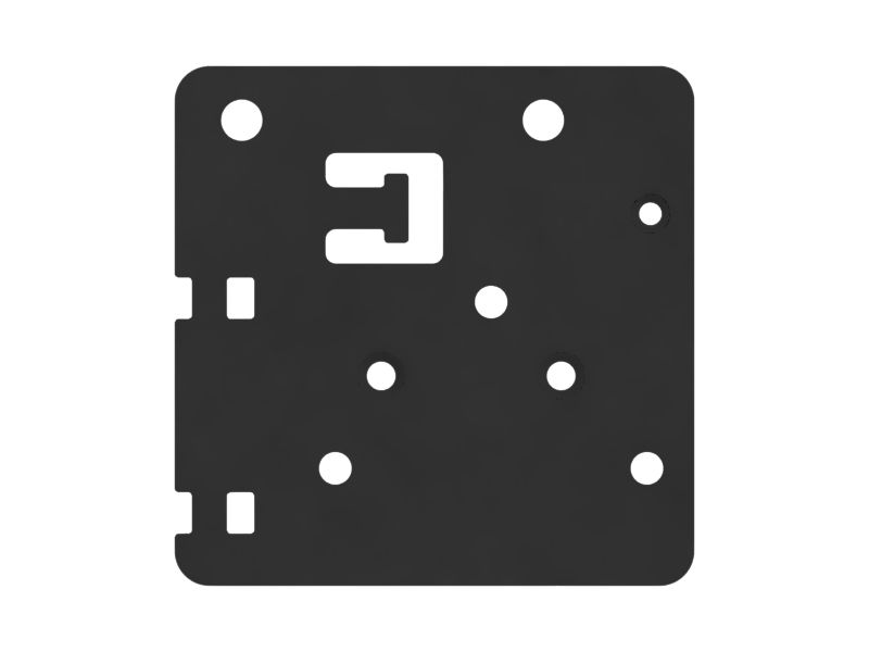 4mm Thick Fuel Lines Mounting Bracket