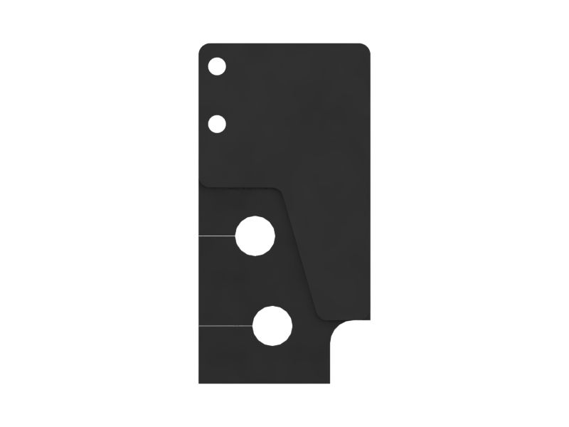 Exhaust Support Sound Suppression Sheet