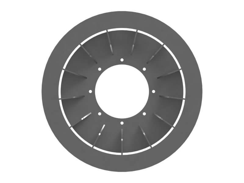 Electric Power Generator Fan