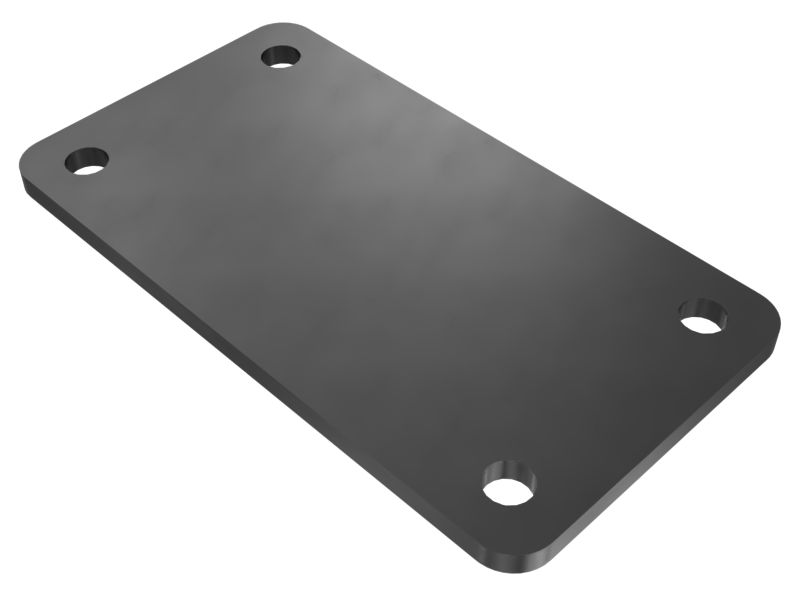 Screed Wiring Harness Mount Plate
