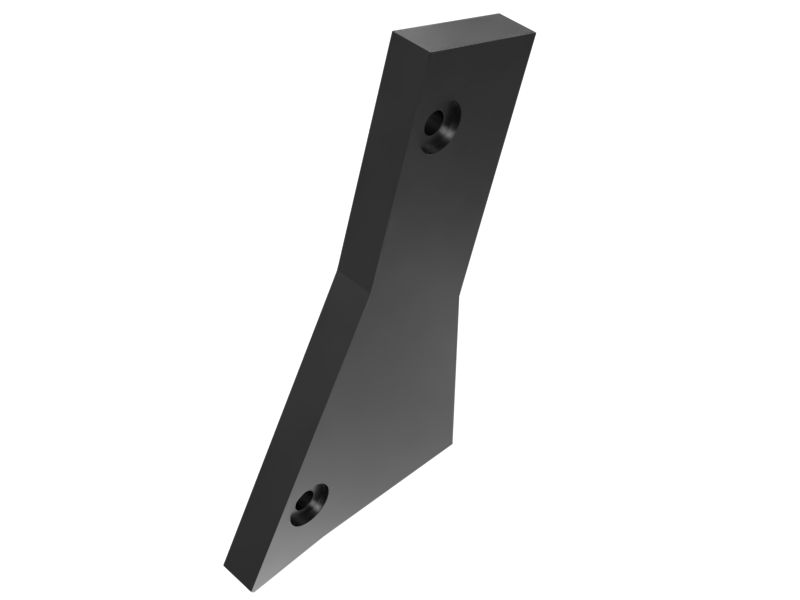 651-0054: 65mm Thick Bucket Side Bar Plate