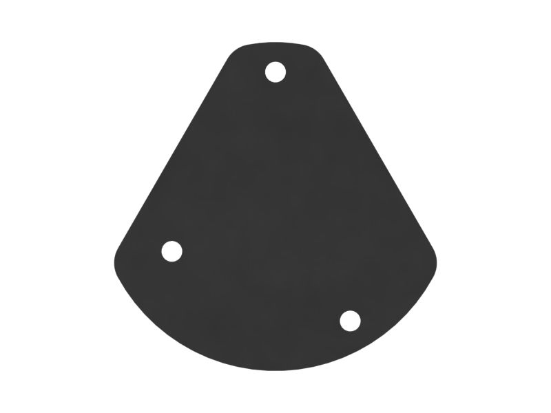 3mm Thick Fuel Lines Cover Plate