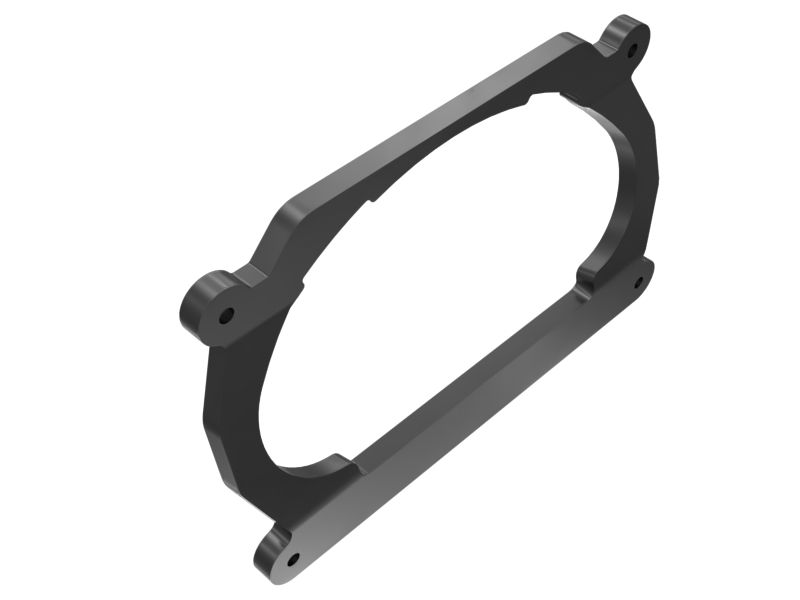 607-6844: 10mm Thick Front Control Console Mounting Plate