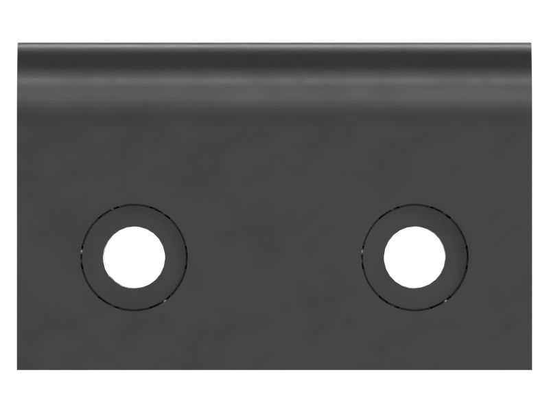 Hydraulic Oil Cooler Enclosure Mounting Bracket