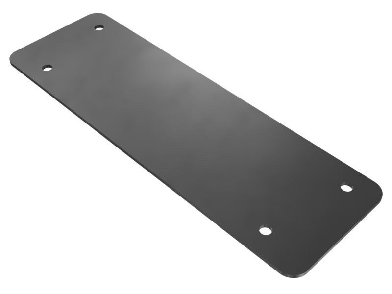 609-4643: 5mm Thick Loader Frame Cover Plate
