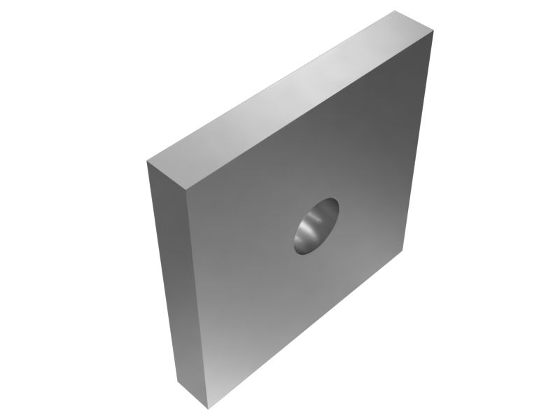 616-6282: 6.4mm Thick Strut Square Washer 6166282 купить