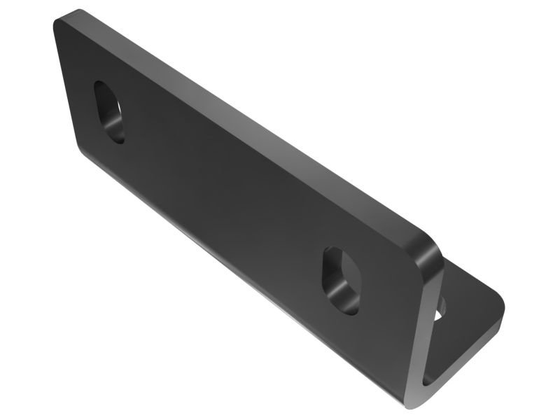 624-0166: 8mm Thick Water Lines Mounting Bracket