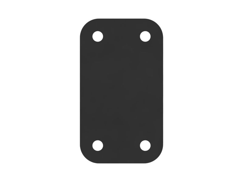 5mm Thick Undercarriage Lower Frame Cover Plate