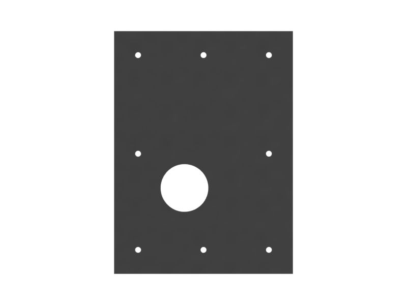 35mm Thick Sound Suppression Bottom Panel