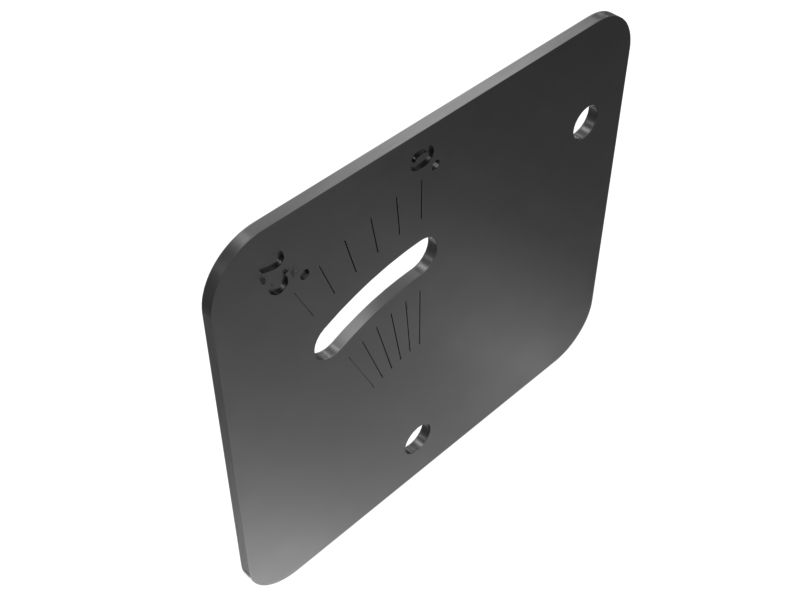 609-0606: 2mm Thick Perception Pointer Plate 6090606 купить