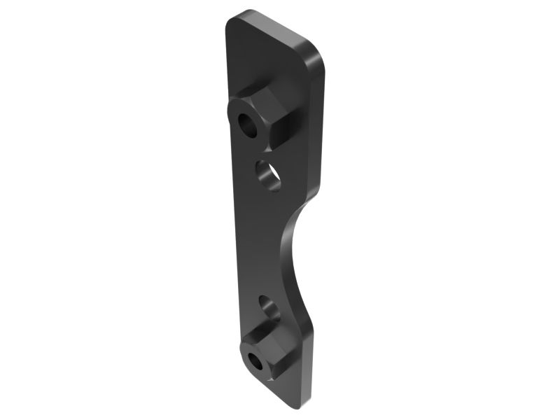 618-4932: 6mm Thick Hood Top Cover Mounting Bracket