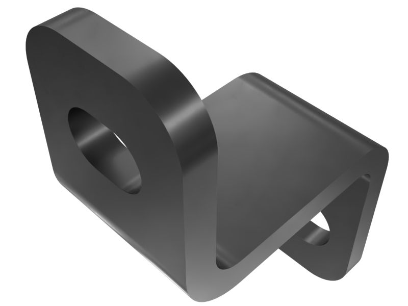 642-7326: Tube Clip Support Bracket