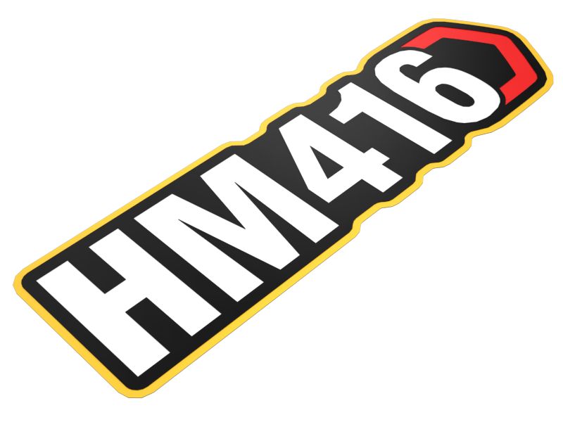 589-2856: HM416 Machine Model Identification Film