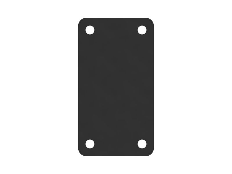 Screed Wiring Harness Mount Plate