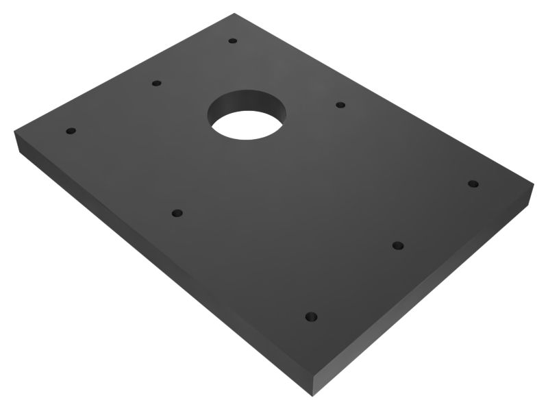 35mm Thick Sound Suppression Bottom Panel