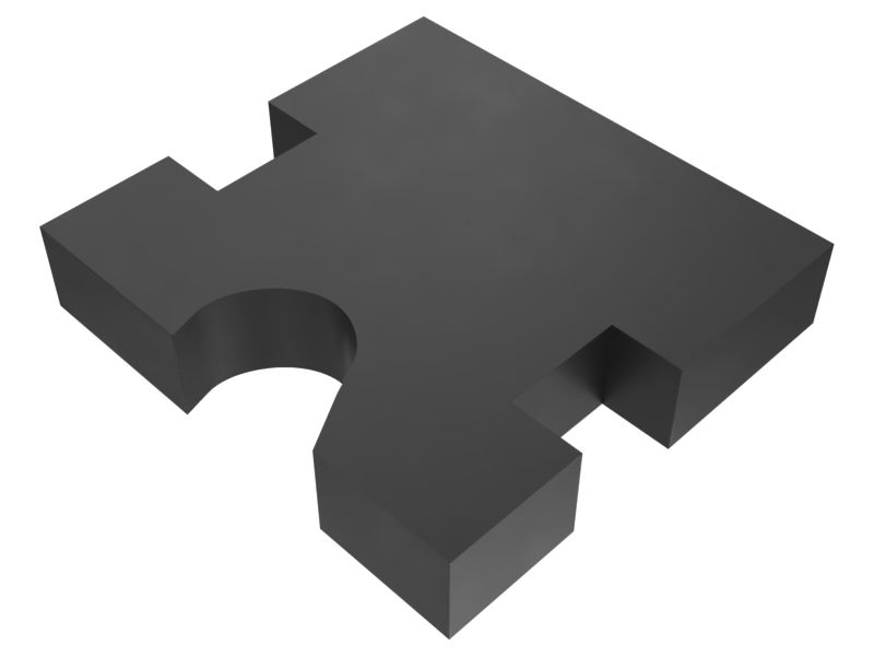 493-7579: 40mm Thick Turbocharger Heat Shield