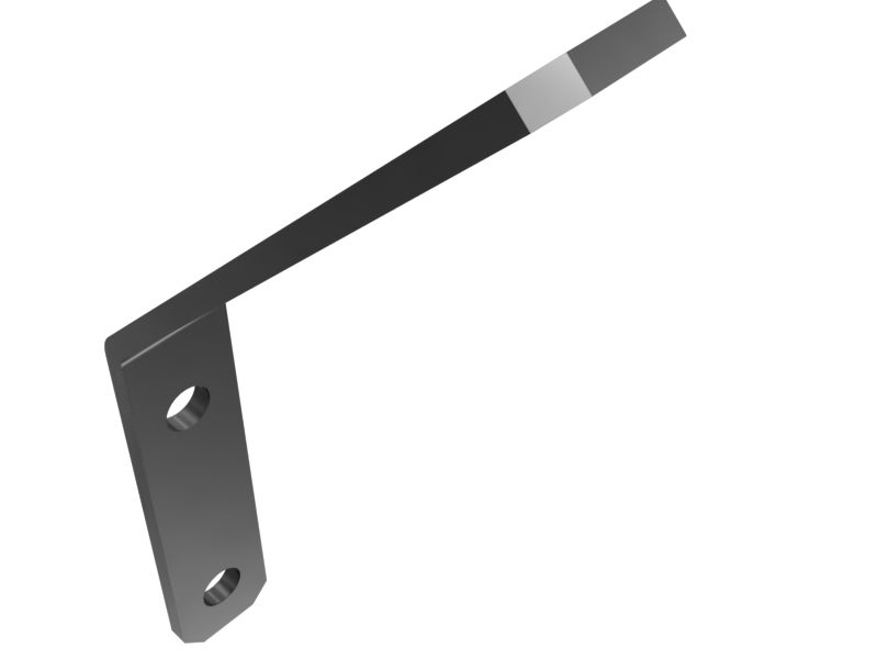 634-6532: 5mm Thick Water Lines Support Bracket