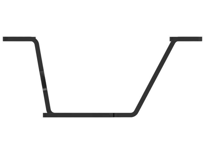 Engine Exhaust Air Lines Clip Support Bracket