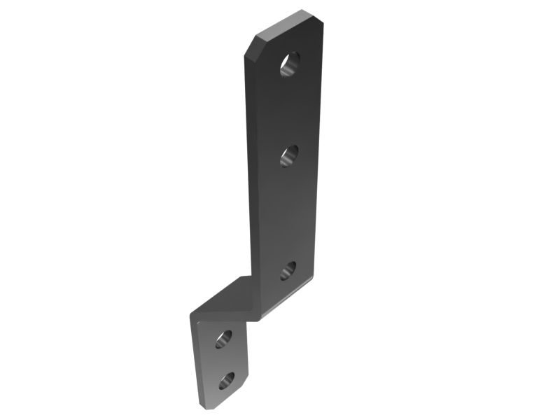 634-6533: 5mm Thick Water Lines Support Bracket
